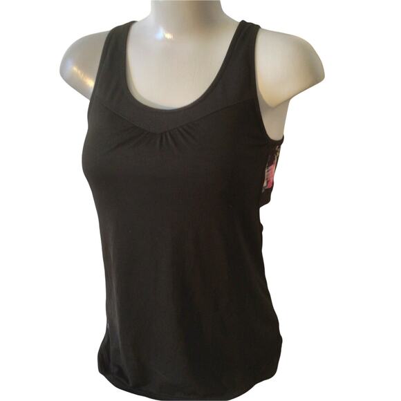 Athleta freedom supercharged tank & Sports Bra black & Multicolor Women’s S - Picture 7 of 10